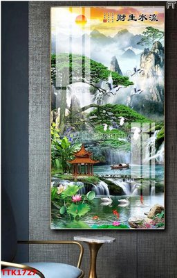 File tranh trang trí File bộ tranh treo tường decor TTK1727 (file gốc)