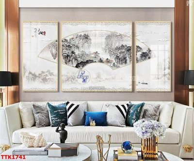 File tranh ảnh gốc File bộ tranh treo tường decor TTK1741 dùng cho in khổ lớn