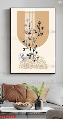 Tải file gốc File bộ tranh treo tường decor TTK1749 (in không vỡ ảnh)