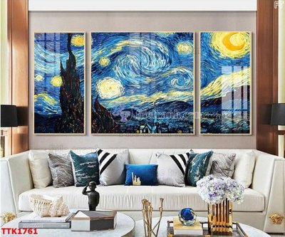 File gốc File bộ tranh treo tường decor TTK1761 (in ấn) màu sắc trung thực