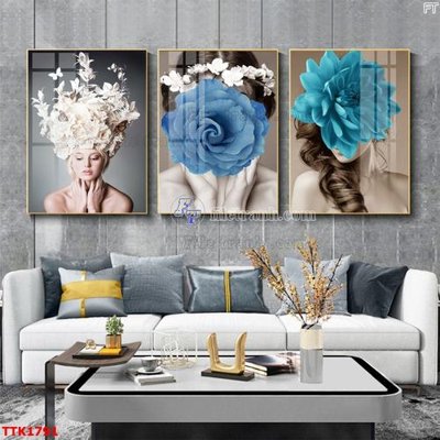 Tải file gốc File bộ tranh treo tường decor TTK1791 (bản PSD) gốc