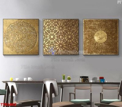 File tranh quảng cáo File bộ tranh treo tường decor TTK1802 (file gốc) chuyên nghiệp