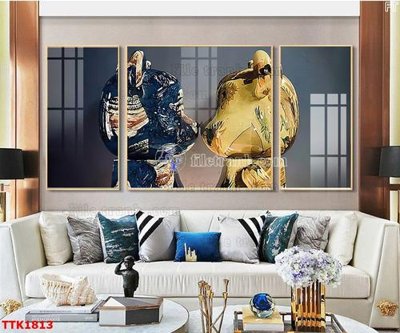 Hình ảnh gốc File bộ tranh treo tường decor TTK1813 (để in khổ lớn)