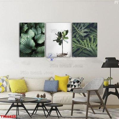 File tranh File bộ tranh treo tường decor TTK1835 (gốc) chủ đề động vật