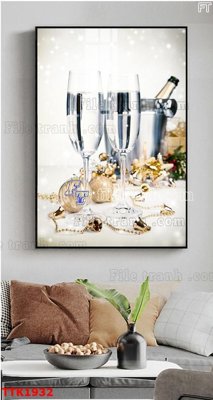 File gốc File bộ tranh treo tường decor TTK1932 (thiết kế) cho in ấn