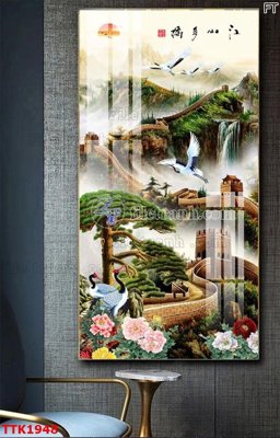 File tranh gốc File bộ tranh treo tường decor TTK1948 (bản quyền) Filetranh.com