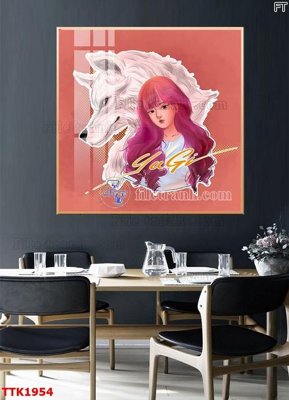 File in ấn File bộ tranh treo tường decor TTK1954 chuyên nghiệp