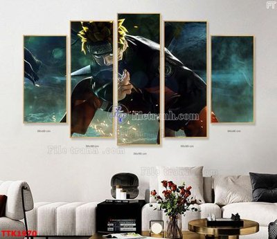 File in ấn File bộ tranh treo tường decor TTK1970 (bản gốc) từ file gốc