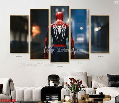 Download file ảnh gốc File bộ tranh treo tường decor TTK1978 để in ấn