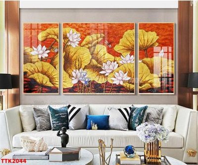 Chi tiết file gốc File bộ tranh treo tường decor TTK2044 (cho in tráng gương)