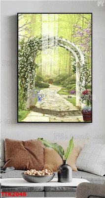 File PSD File bộ tranh treo tường decor TTK2048 (chất lượng in ấn)