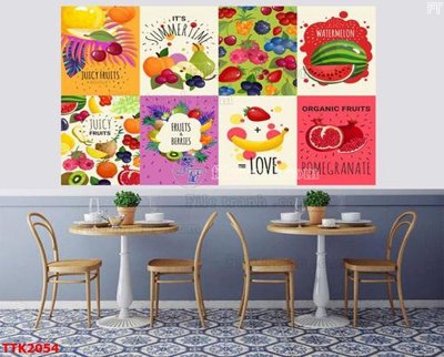 File gốc File bộ tranh treo tường decor TTK2054 (phiên bản chuẩn) để in ấn
