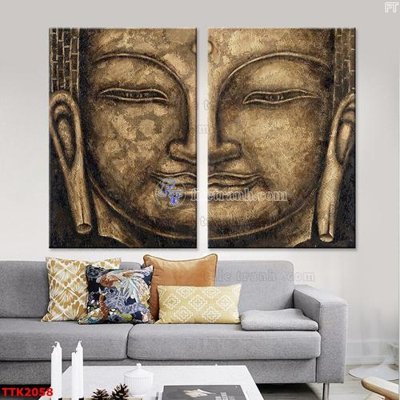 File tranh File bộ tranh treo tường decor TTK2058 (bản gốc) treo tường