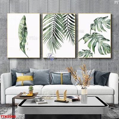 File gốc File bộ tranh treo tường decor TTK2095 (vector) cho in ấn