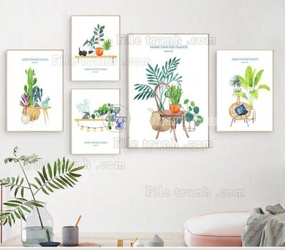 Tải file File tranh bộ hiện đại TTK2546 (gốc) làm file thiết kế