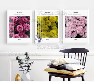 File gốc File tranh bộ hiện đại TTK2567 (in mica) làm quà tặng