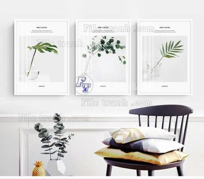 File gốc File tranh bộ hiện đại TTK2570 (trang trí) phòng làm việc