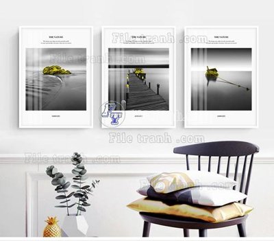 Tải file File tranh bộ hiện đại TTK2574 (gốc) làm file in ấn