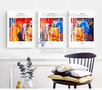 Tải file gốc File tranh bộ hiện đại TTK2580 (in khổ lớn) quảng cáo