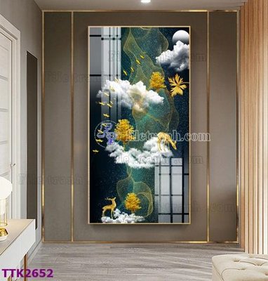 File tranh File tranh bộ hiện đại TTK2652 (ảnh gốc) in trần nhà