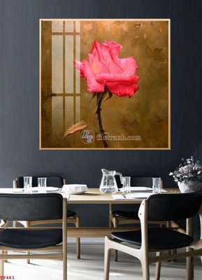 File tranh Tranh tĩnh vật sơn dầu hoa châu âu TV481 (gốc) chủ đề con người