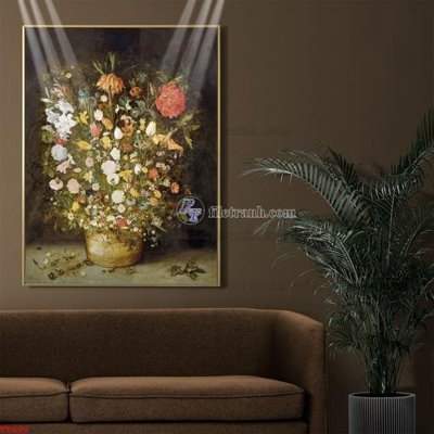 Tải file gốc Tranh tĩnh vật sơn dầu hoa châu âu TV690 (in bạt) quảng cáo