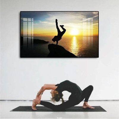 File gốc in mica File tranh treo phòng tập yoga Y107 chất lượng