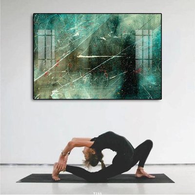 File PSD File tranh treo phòng tập yoga Y166 (bản gốc) cho nhà in