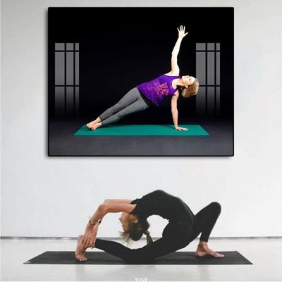 File in trần File tranh treo phòng tập yoga Y310 (bản gốc 3D) sống động