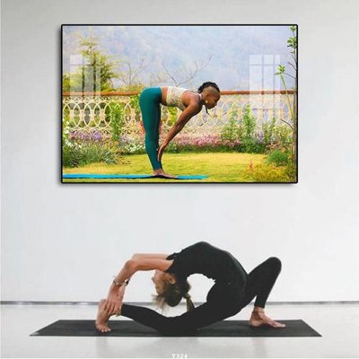 File ảnh File tranh treo phòng tập yoga Y324 (gốc) in biển hiệu