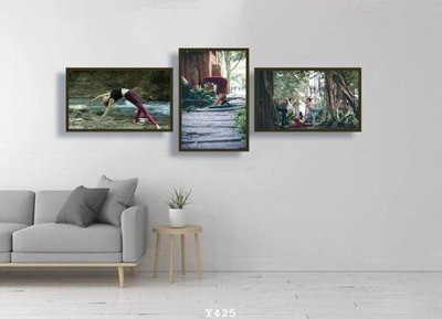 File gốc File tranh treo phòng tập yoga Y425 (thiết kế) cho in ấn