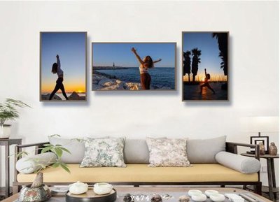 File gốc File tranh treo phòng tập yoga Y474 (ảnh chi tiết) để in ấn