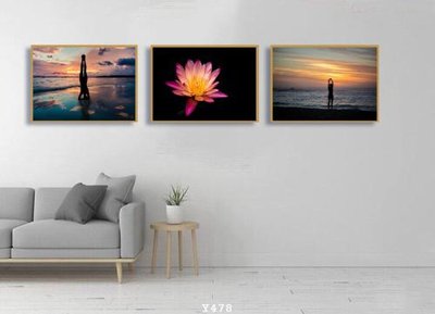 Chi tiết file tranh tráng gương File tranh treo phòng tập yoga Y478 (ảnh gốc)