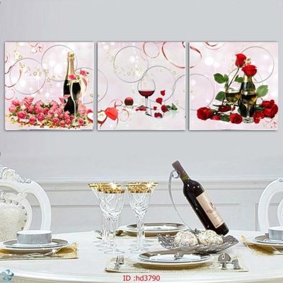 File tranh File tranh treo hiện đại HD3790 (ảnh gốc) in trần 3D