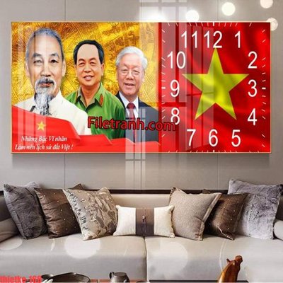 File gốc File in tranh bác trọng bác giáp bác hồ 3 vị vĩ nhân nước việt nam thietke 168 (cho in 3D) độc đáo