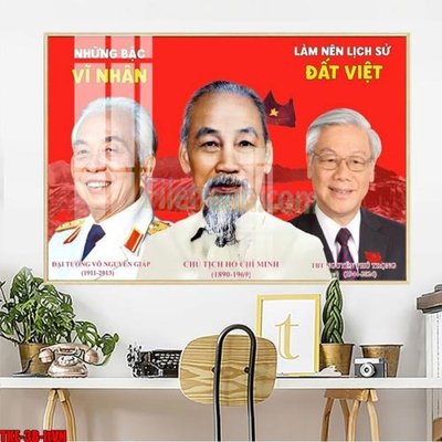 Download file ảnh gốc File in tranh bác trọng bác giáp bác hồ 3 vị vĩ nhân nước việt nam thietke 224 để in ấn