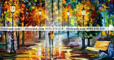 File tranh tranh ve tay son dau nhieu mau tuyet dep 4034 (ảnh gốc) in trần nhà