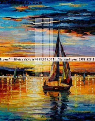 File gốc tranh ve tay son dau nhieu mau tuyet dep 4111 (PNG) không nền chất lượng