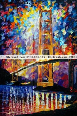 Download file gốc tranh ve tay son dau nhieu mau tuyet dep 4157 (in lụa) tranh 3D