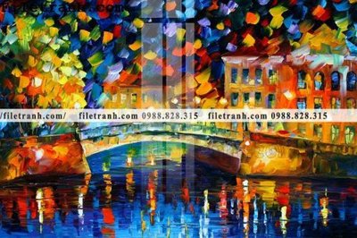 File in ấn cao cấp tranh ve tay son dau nhieu mau tuyet dep 4160 (file gốc)