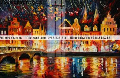 File in trần tranh ve tay son dau nhieu mau tuyet dep 4167 (bản gốc) hoa văn