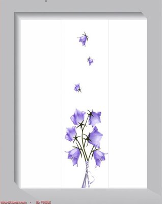 File in mica File in tủ nhựa TU4385 (bản gốc) làm vách ngăn