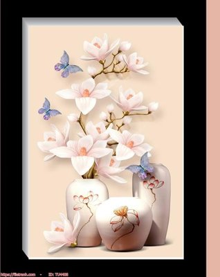 File tranh trang trí File in tủ nhựa TU4408 (tải file gốc)