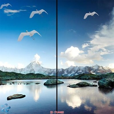 File tranh File in tủ nhựa TU4465 (gốc) in vải canvas