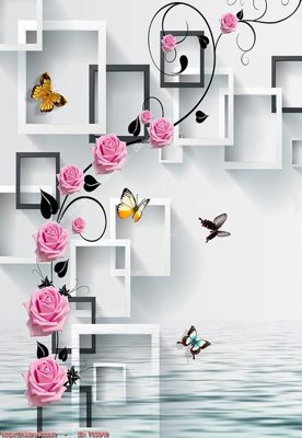 File tranh gốc File in tủ nhựa TU5040 (sắc nét từng chi tiết)