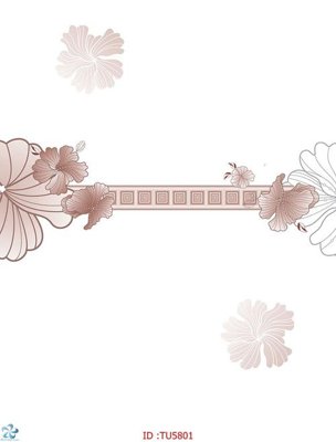 File in trần File in tủ nhựa TU5801 (file gốc) hoa văn 3D