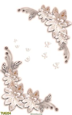 File in trần File in tủ nhựa TU6254 (file gốc) hoa văn 3D