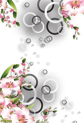 File gốc File in tủ nhựa TU6268 (trang trí) phòng trẻ em