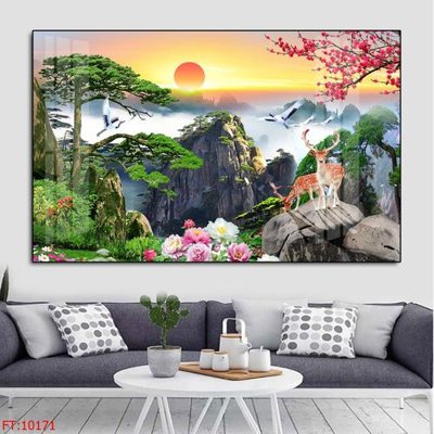 File tranh gốc File tranh phong thủy 10171 (bản đẹp) độc quyền