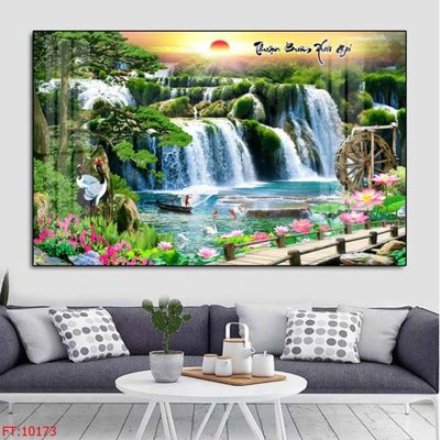 File in lụa File tranh phong thủy 10173 (hoa văn) File tranh phong thủy 10173